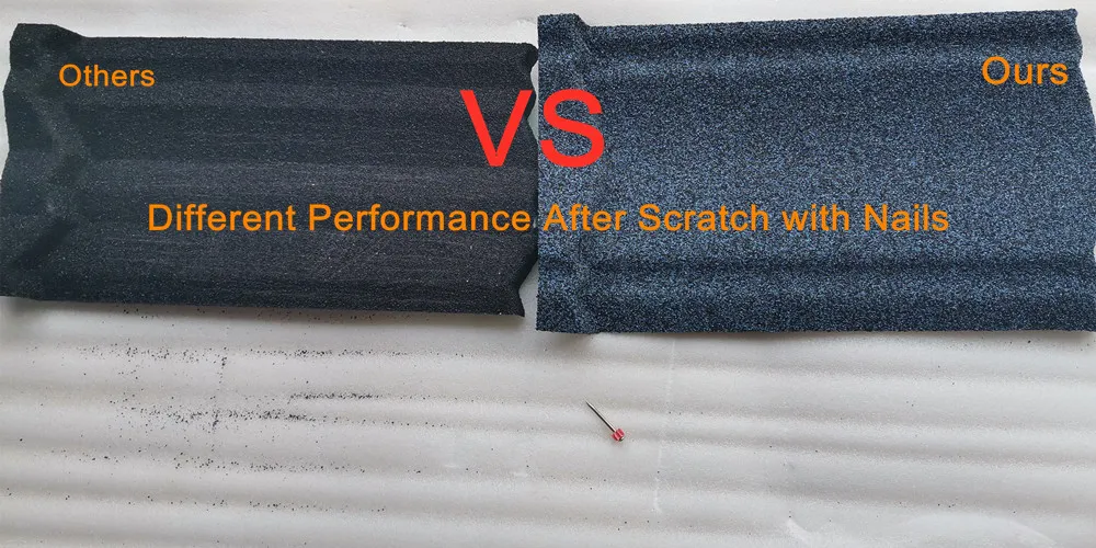 0.3---0.4*1340*420mm Colored Stone Coated Steel Roof Tile for Construction Stone Coated Roofing Panel Pictures & Photos0.3---0.4*1340*420mm Colored Stone Coat