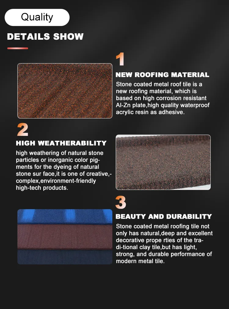 0.38mm 1340*420 Classic Tile Stone Coated Metal Roof Tile for House