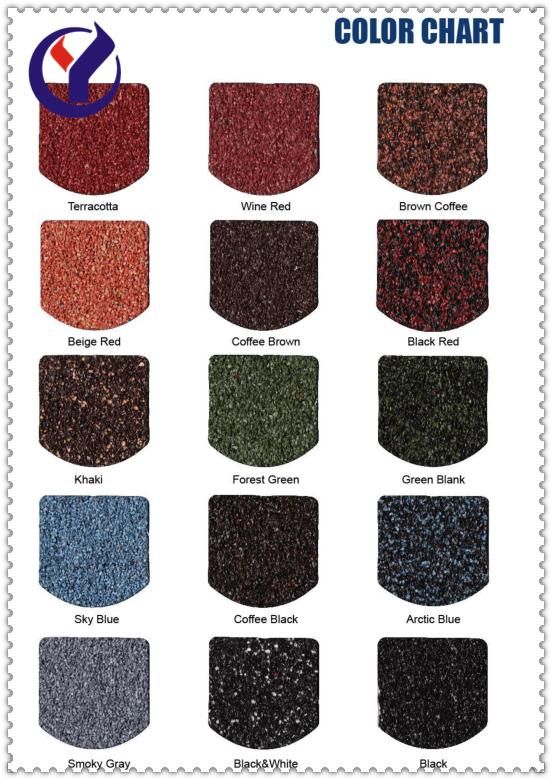 0.4mm Thickness 1340*420 Terrabella Classic Stone Coated Metal Roof Tile