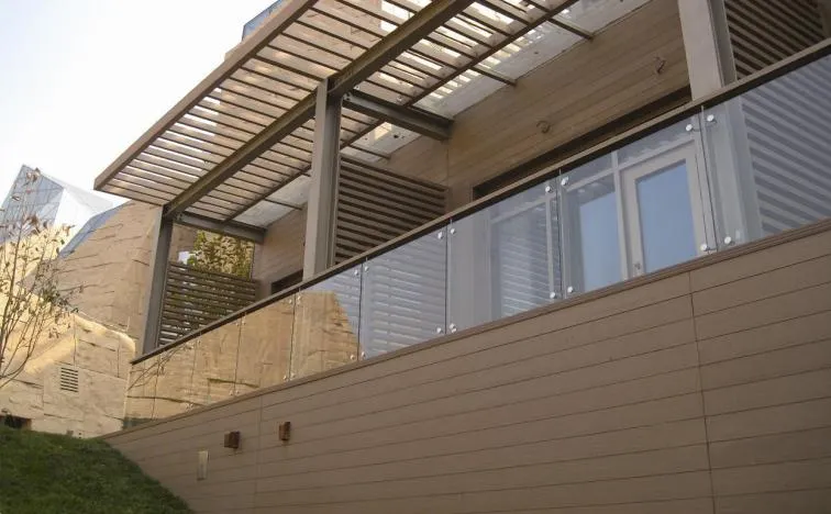 10*140mm Co-Extrusion Wood Plastic Composite Wall Cladding Panel