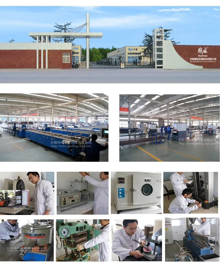 10*140mm Co-Extrusion Wood Plastic Composite Wall Cladding Panel
