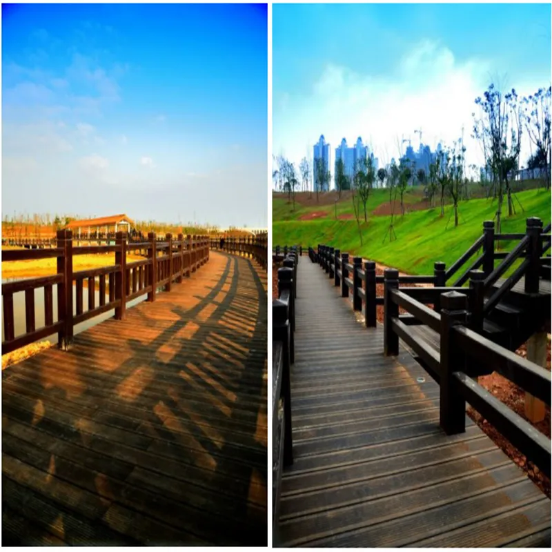 10% off 18 20mm Thickness Outdoor Carbonized Color Waterproof Garden Bamboo Decking