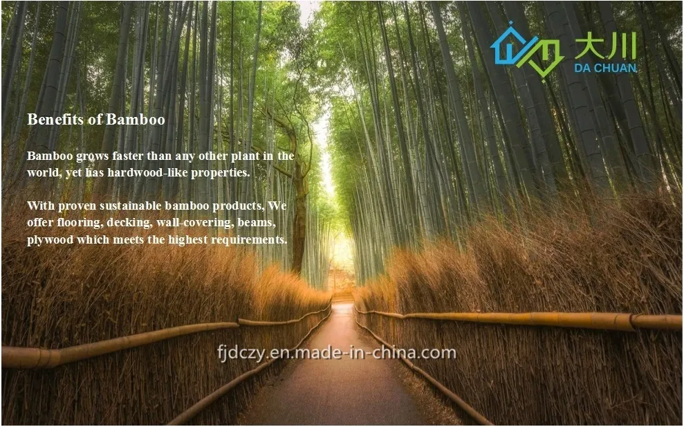 100%Fsc Durable Bamboo Products Outdoor Construction & Decoration Floorings