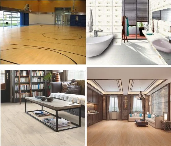 100% Virgin Plastic Building Material Spc Floorings/PVC Vinyl Floorings