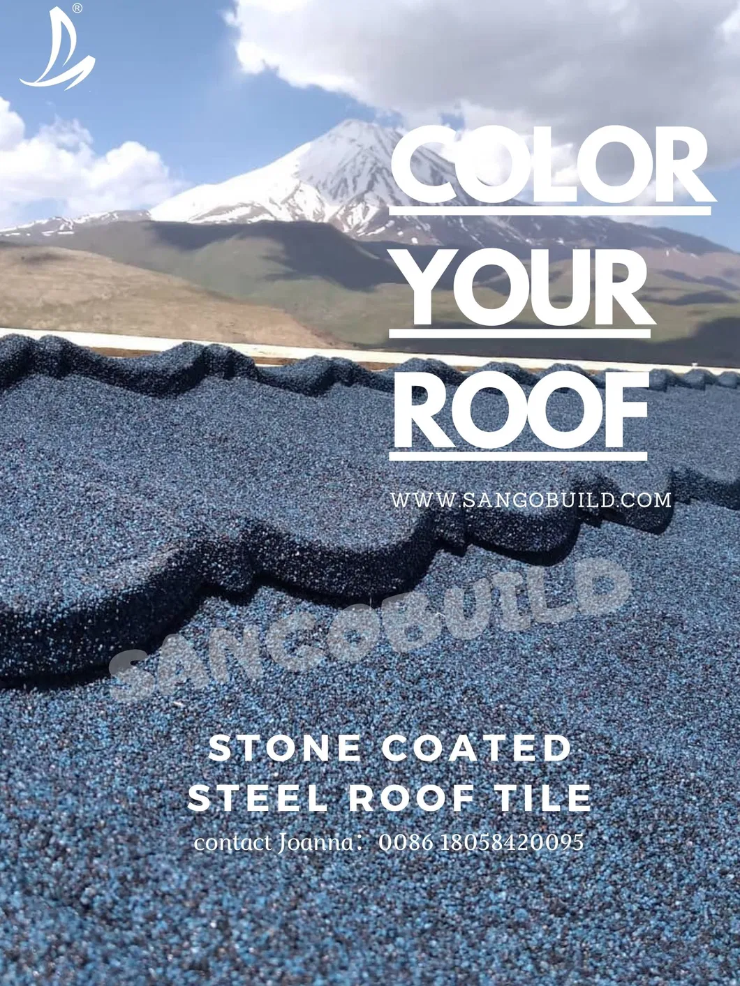 1340*420 mm Best China Low Price Building Materials Colorful Stone Coated Metal Roof Tiles