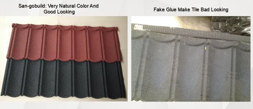 1340*420 mm Best China Low Price Building Materials Colorful Stone Coated Metal Roof Tiles