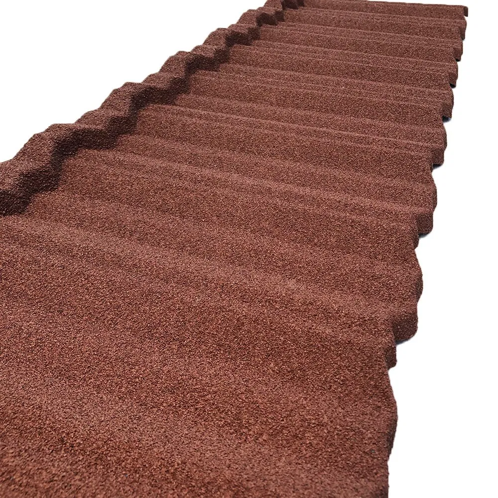 1340 *420 mm Best Colorful Stone Coated Metal Roof Tiles