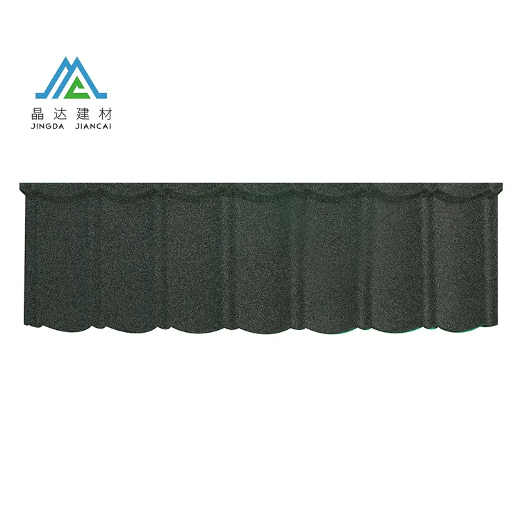 1340 *420mm 0.4mm Africa Steel Roofing Classical Tile Bond Stone Coated Roof Tile