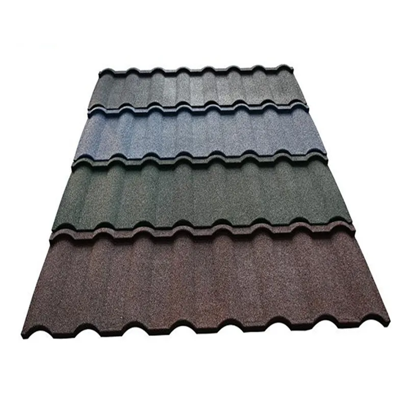1340 *420mm 1220*440mm 1275*440mm Classic/Bond/Wood/Shingle/Roman/Milano Color Stone Coated Steel Roof Tile for Building Construction