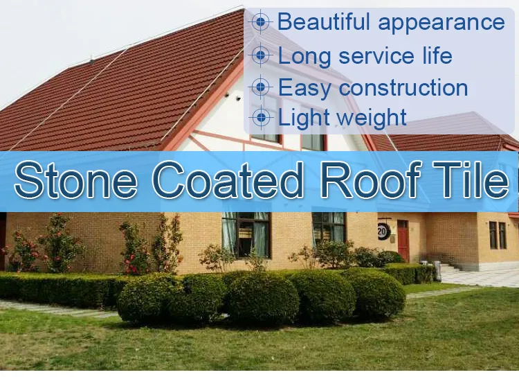 1340*420mm Best China Low Price Building Materials Colorful Stone Coated Metal Roof Tiles