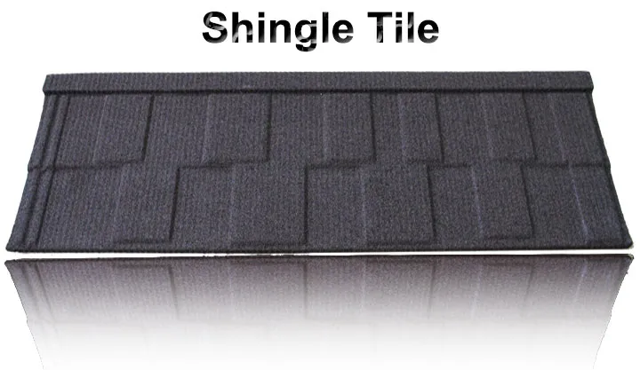 1340 *420mm Cheap Colorful Good Quality Stone Coated Metal Roofing Tile