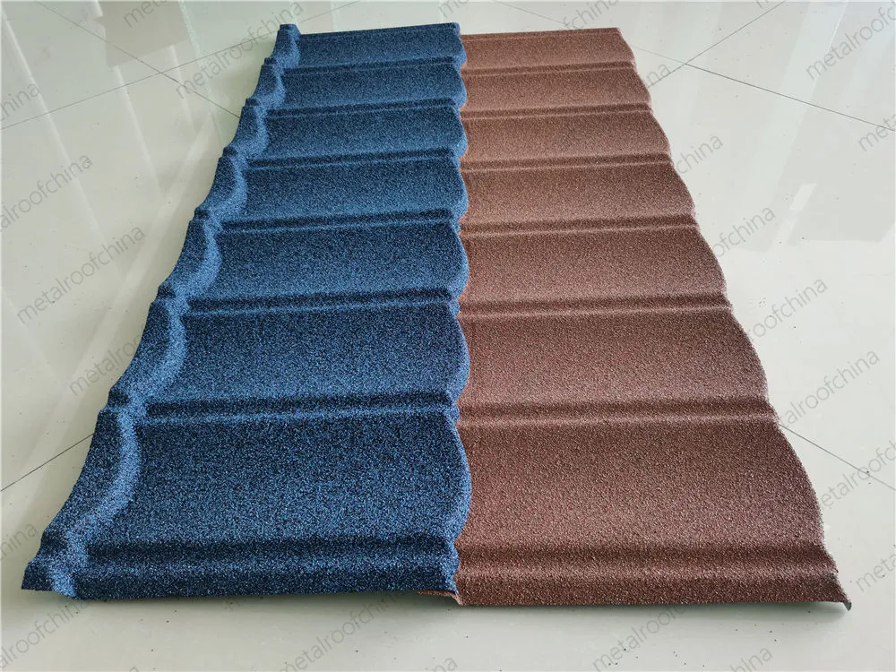 1340 *420mm Colored Stone Coated Steel Roof