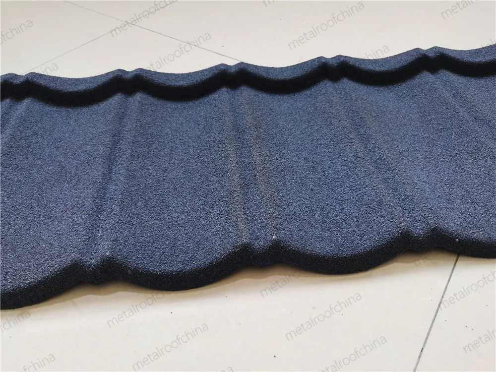 1340*420mm Colours Stone Coated Metal Roofing Classic Design 5% off