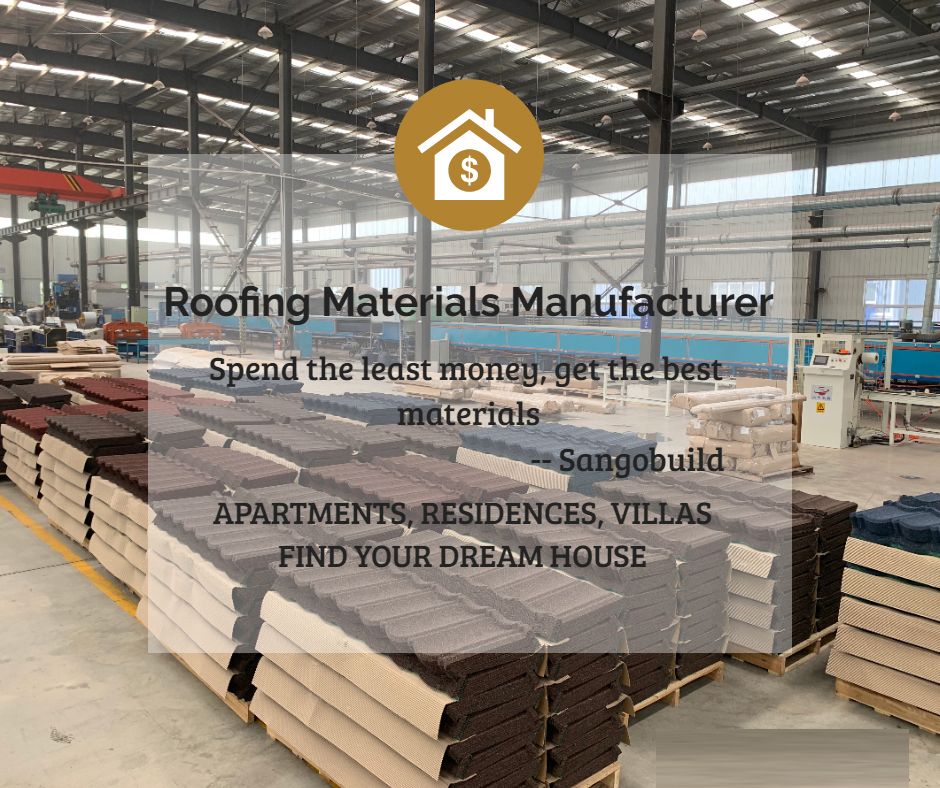 1340*420mm Maroon Red Roof Sheets, Cheap Price Flat Shingle Tile Color Stone Coated Roofing Tiles in Togo