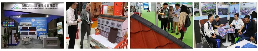 1340*420mm Milano Stone Chip Coated Metal Roof Tiles