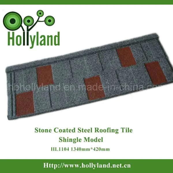 1340 *420mm Shingle Stone Coated Roof Tile (Shingle Tile)