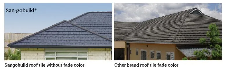 1340mm Colorful Steel Stone Coated Metal Roof Tile for Steel Structure House