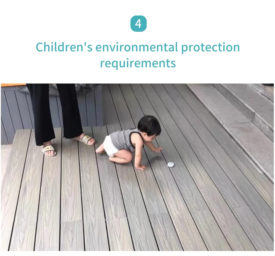 138X22mm WPC Capped Co-Extrusion Wood Plastic Composite Decking