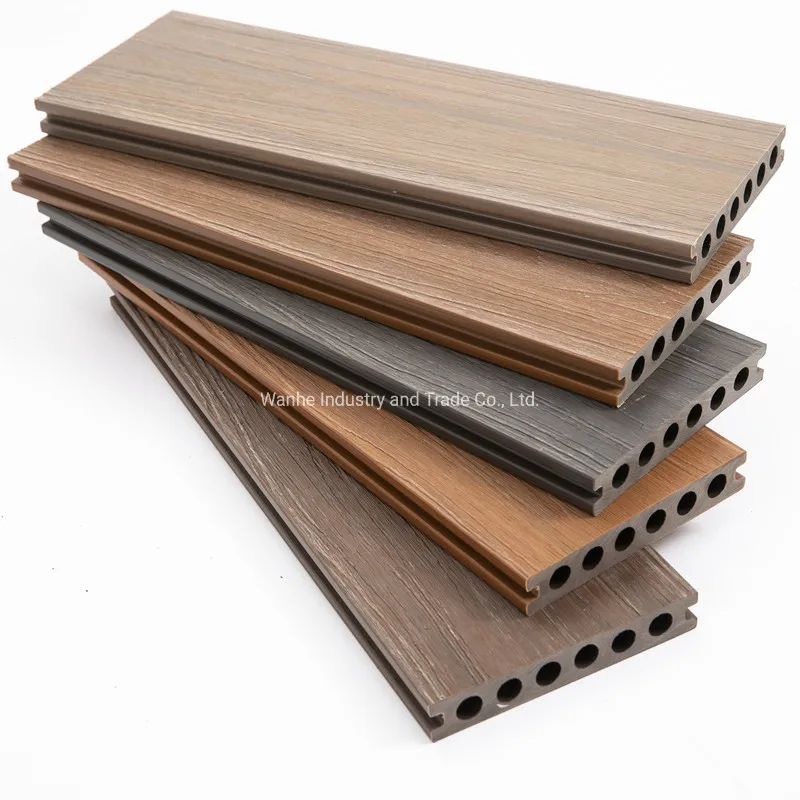 High Quality Low Maintenance Wood Plastic Composite Embossed 3D WPC Decking