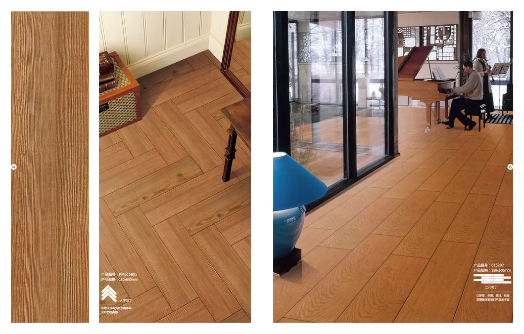 15X90 Wood Design Ceramic Tile for House Floor