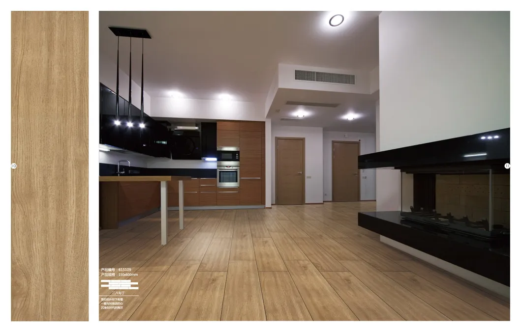 15X90 Wood Design Ceramic Tile for House Floor