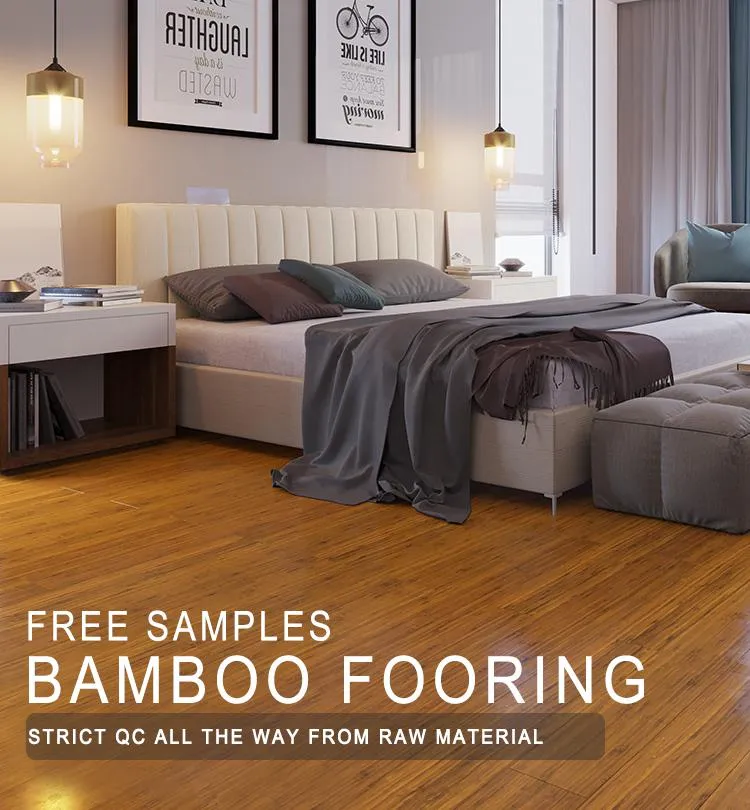 1850*130*12mm Waterproof and Aiti-Slip Flooring Strand Bamboo Flooring
