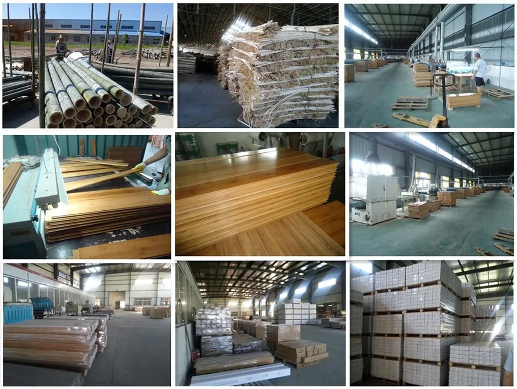 1850*130*12mm Waterproof and Aiti-Slip Flooring Strand Bamboo Flooring
