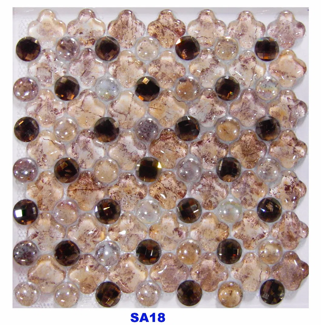 2017 Lexury New Crystal Glass Mosaic Tile for America Market