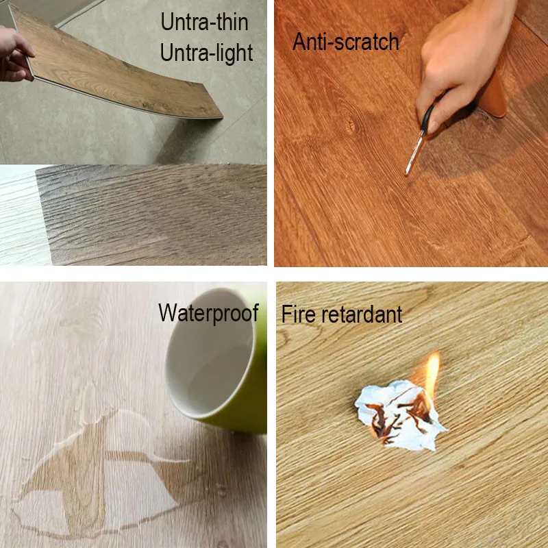 2019 China New Materials PVC Flooring Spc Vinyl Flooring Non-Slip PVC Floor Waterproof PVC Vinyl Plank Floor