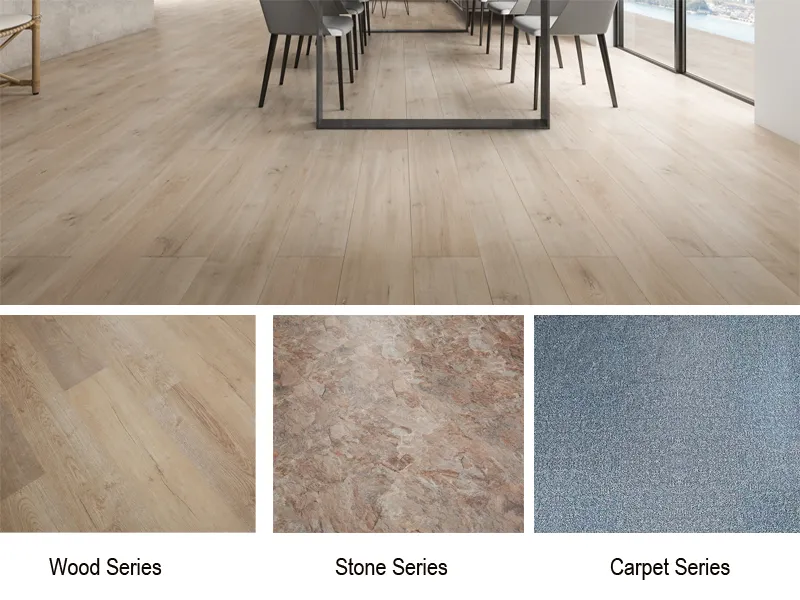 2019 China New Materials PVC Flooring Spc Vinyl Flooring Non-Slip PVC Floor Waterproof PVC Vinyl Plank Floor