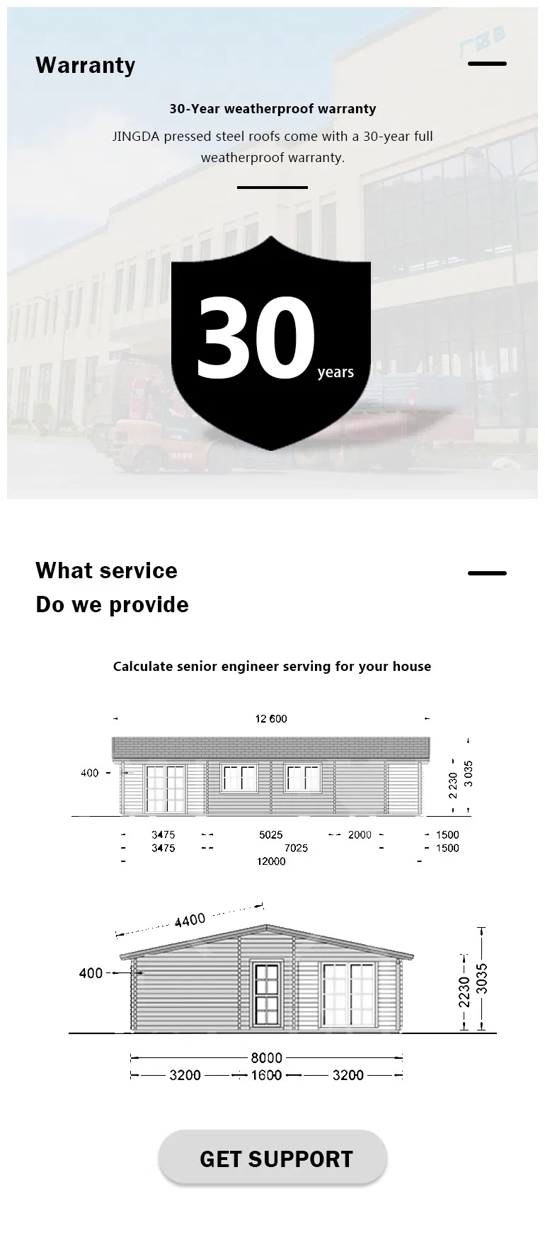 2020 Factory Direct Sales High-Quality Wood Metal Roofing Tiles with Irregular Outlooks for Distinctive Design