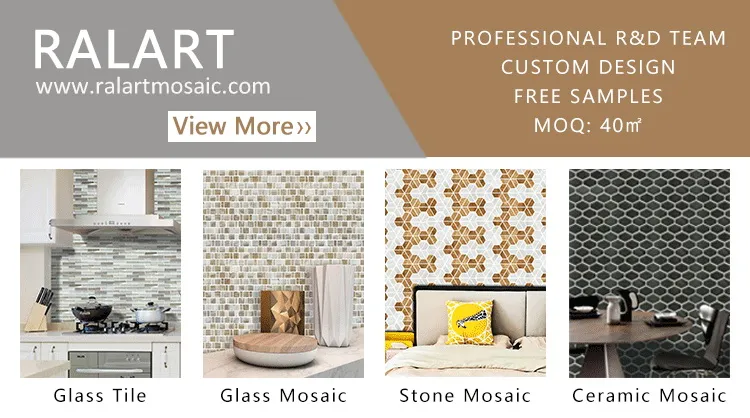 20X20 Mixed Recycled Modern Pattern Spanish Glass Mosaic for Pool