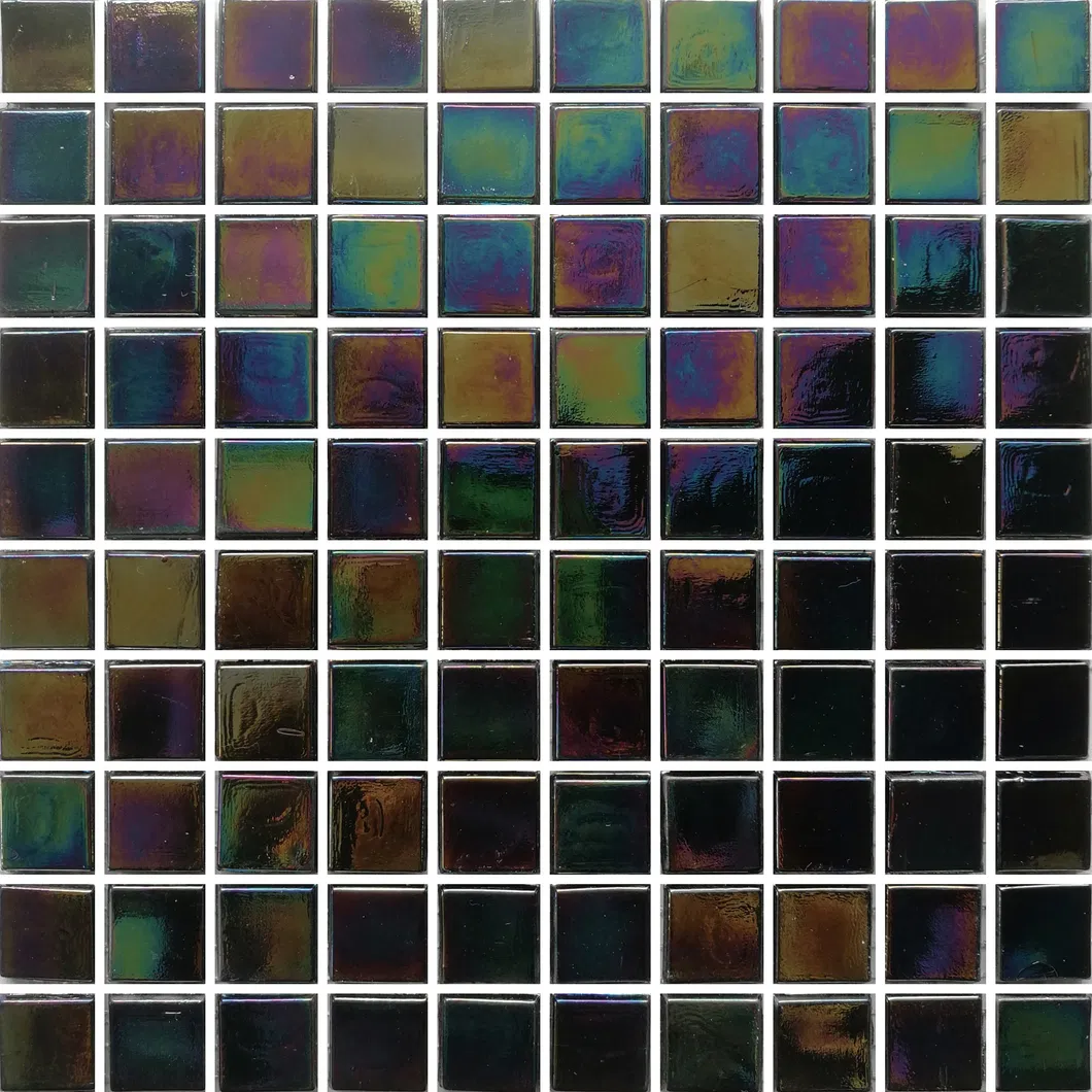 20X20 Mixed Recycled Modern Pattern Spanish Glass Mosaic for Pool