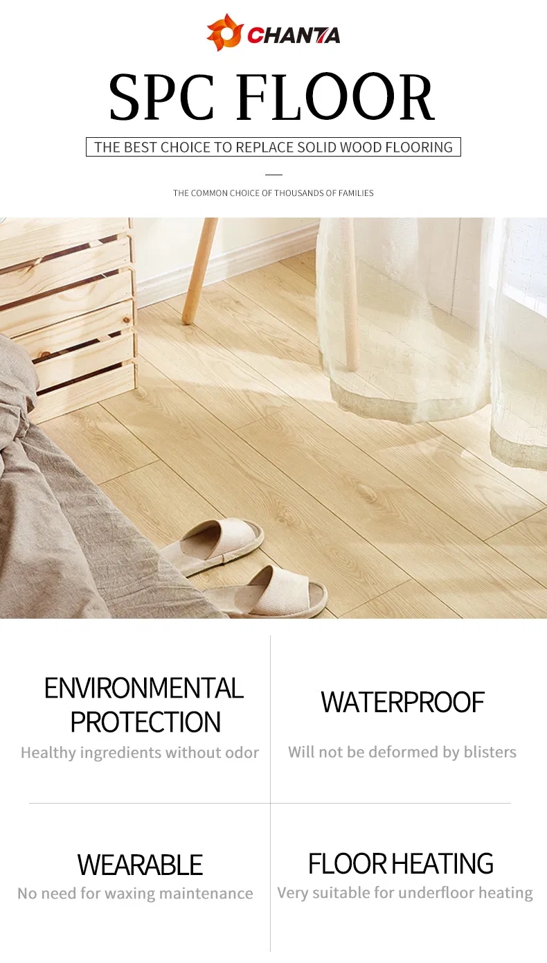 2mm Waterproof Lifeproof High-Quality Safe Vinyl Luxury Flooring