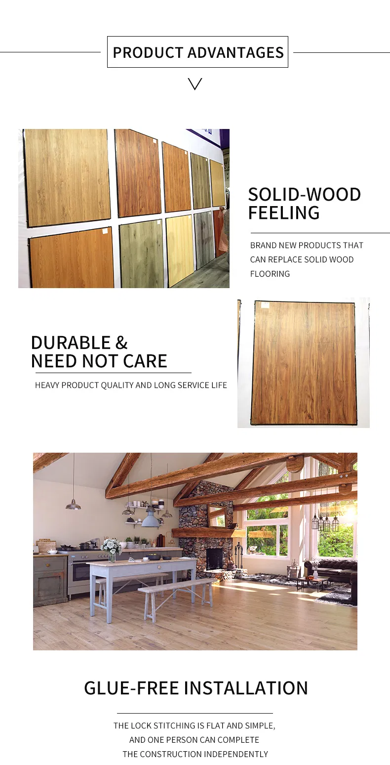 2mm Waterproof Lifeproof High-Quality Safe Vinyl Luxury Flooring