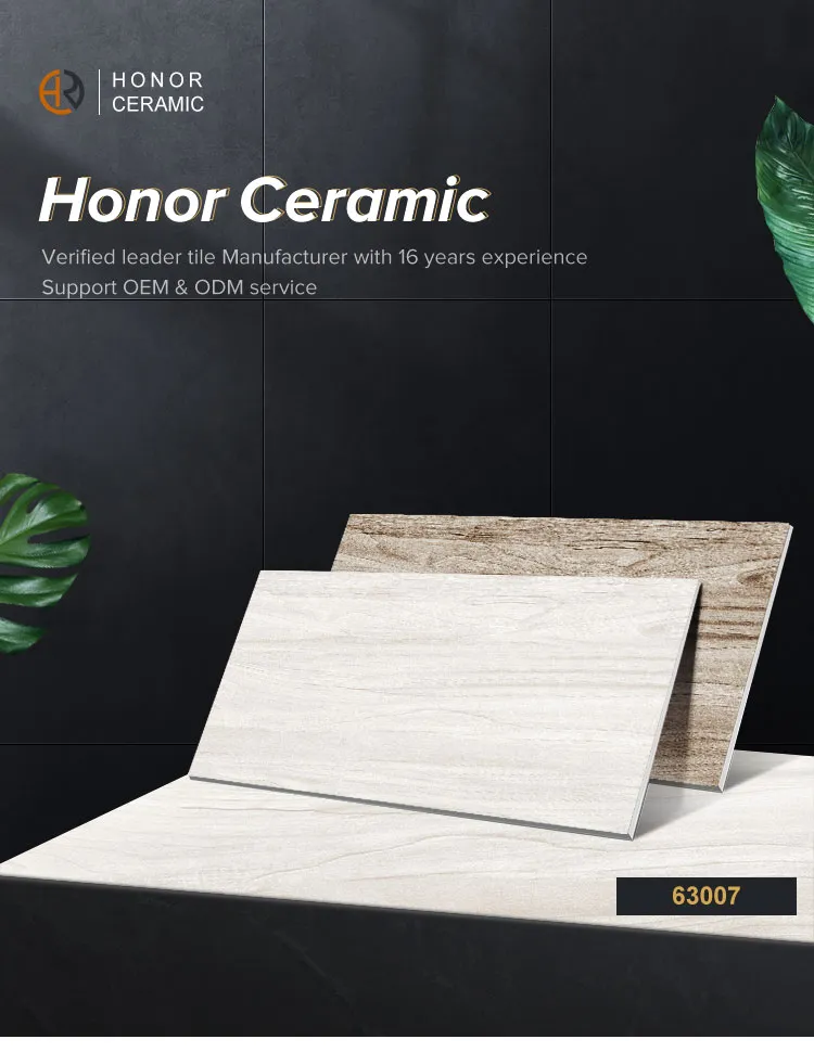 300*600 Certified Wooden Discount Ceramic Wall Tile for Bathroom