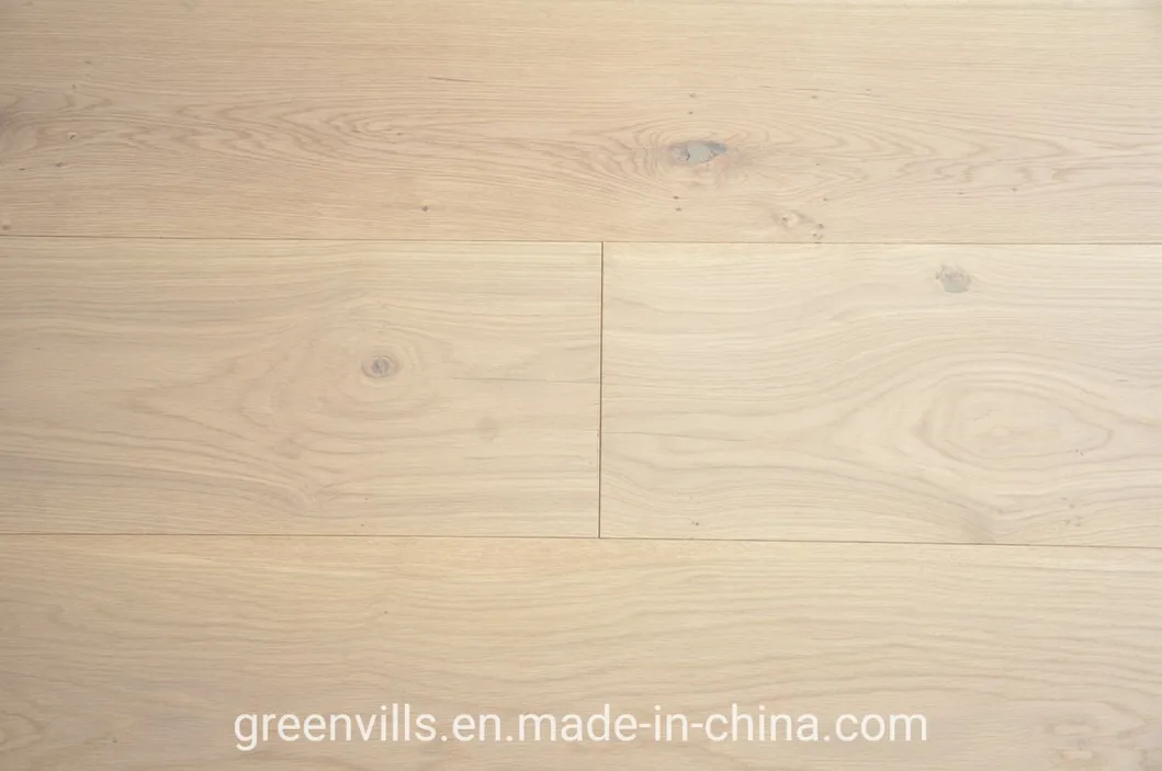 300mm Width Natural Oiled European White Oak Flooring Oak Hardwood Flooring Engineered