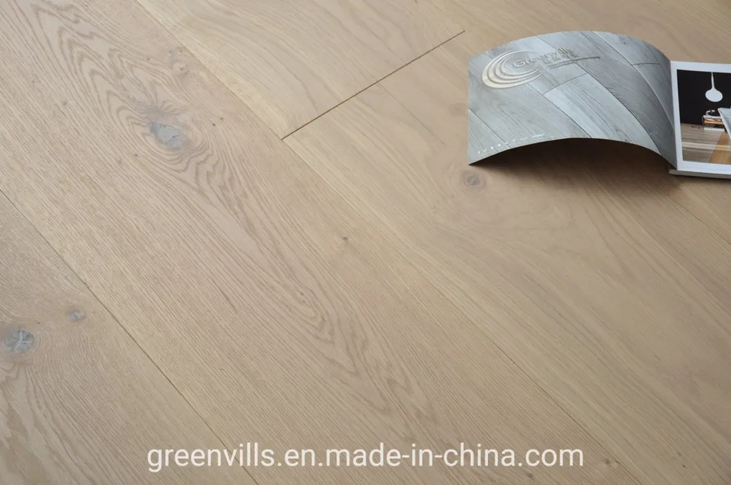 300mm Width Natural Oiled European White Oak Flooring Oak Hardwood Flooring Engineered