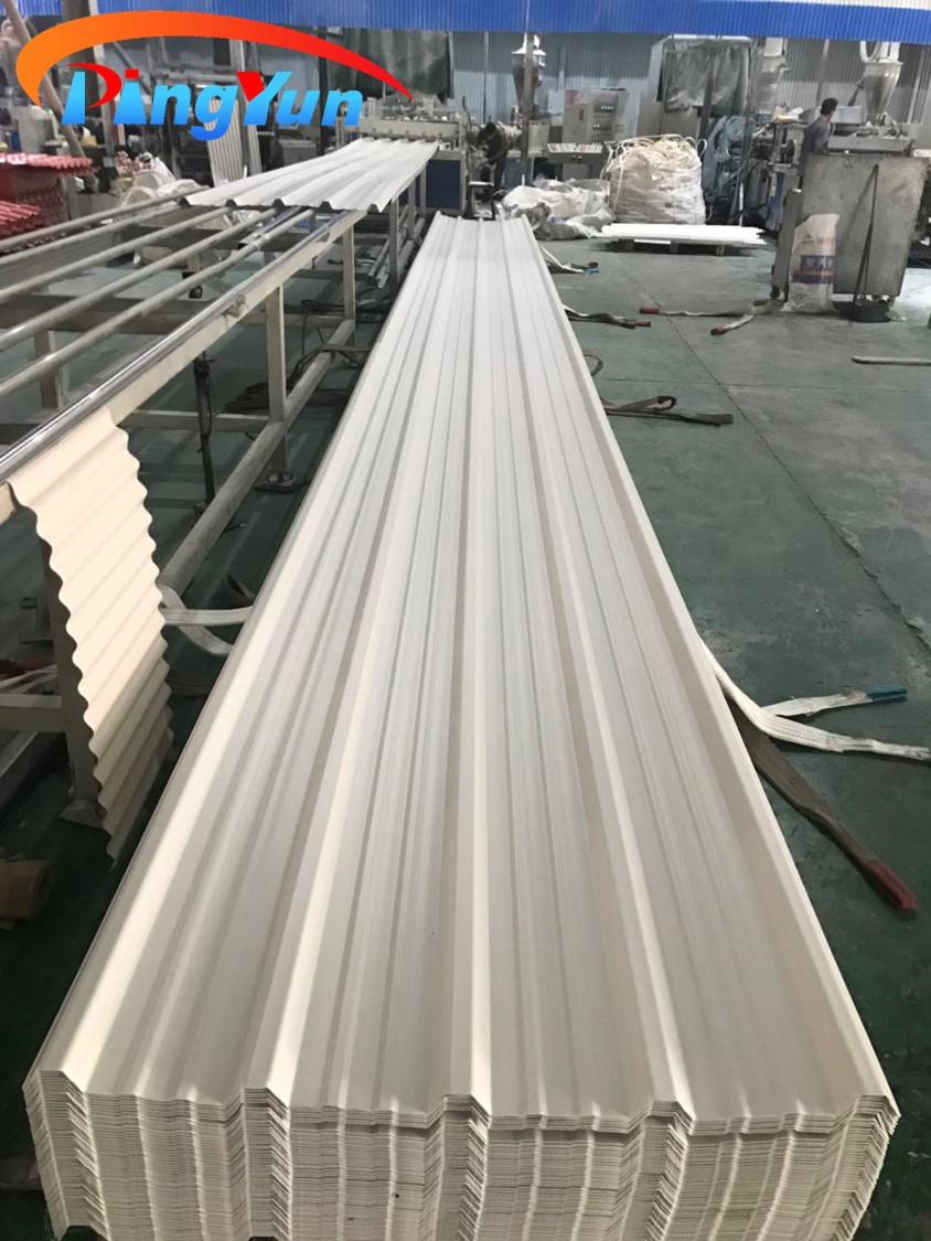 3mm Layer UPVC Plastic Energy Saving Roof Sheet House for Farmhouse Factory