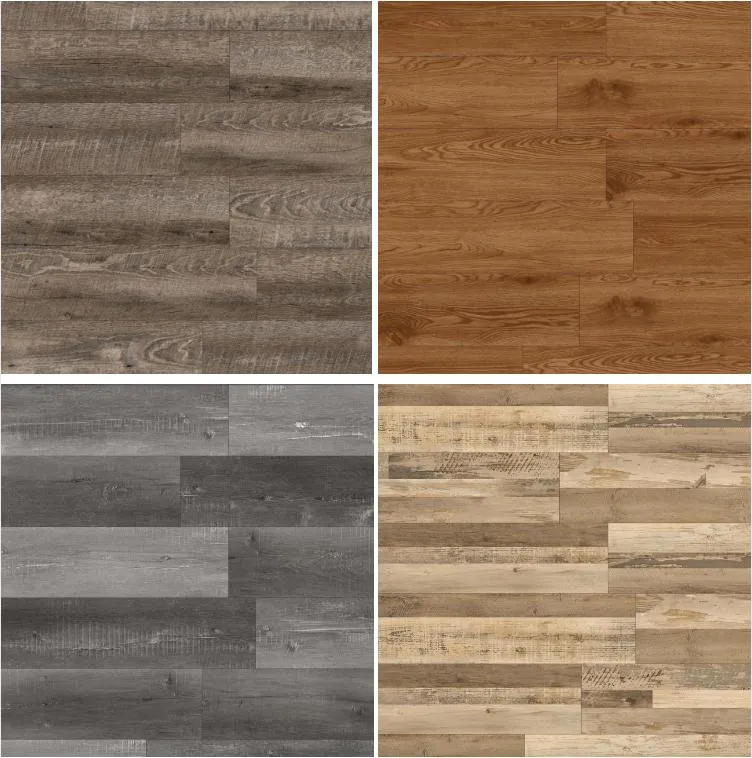 4mm Thickness 0.3mm Wear Layer Spc Flooring Vinyl Plank