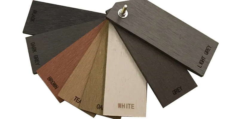 6 Slat Outdoor Interlocking Wood Composite Deck Flooring Tiles with Plastic Base
