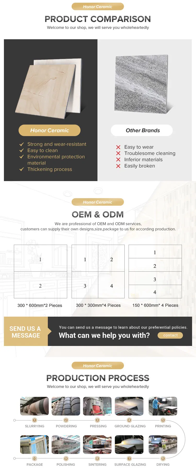 60 *60mm Bathroom Non-Slip Ceramic Floor Tiles From Zibo