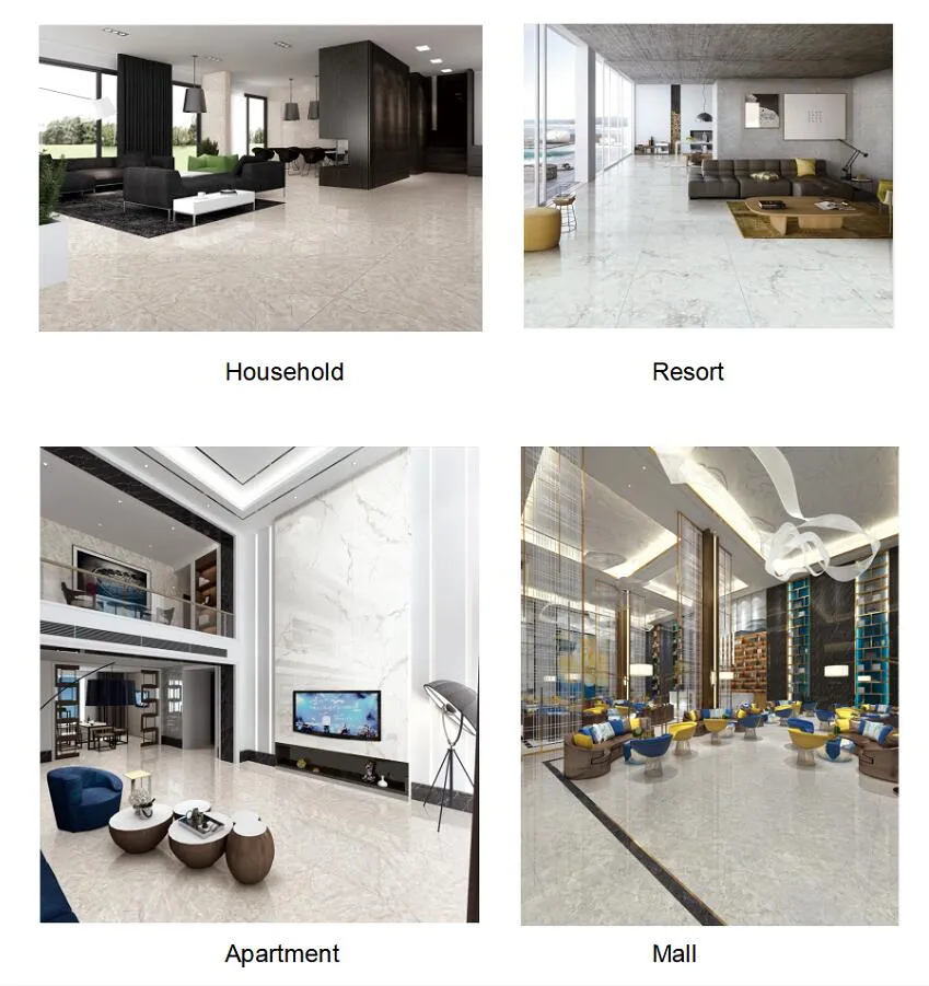 600X600mm/1200X600mm Cararra Glazed Porcelain Floor Tile From Foshan China