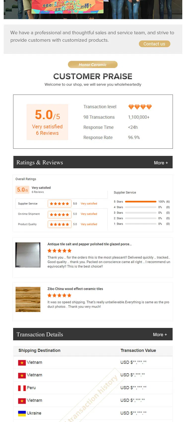 60X120 75X150 Full Body Glazed Polished Floor Tiles Best Quality