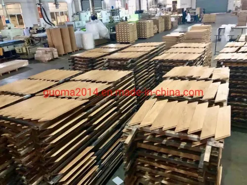 8 Even Collection Black Walnut Fishbone Flooring