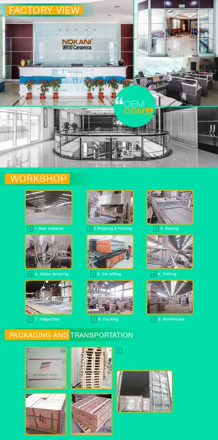 8"X40" Wood Plank Porcelain Tile HD Inkjet Floor Tiles