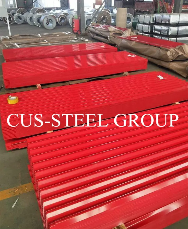 800mm Longest Lasting Color Prepintada Corrugated Roof Sheet in Peru