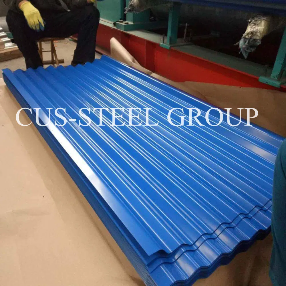 800mm Longest Lasting Color Prepintada Corrugated Roof Sheet in Peru