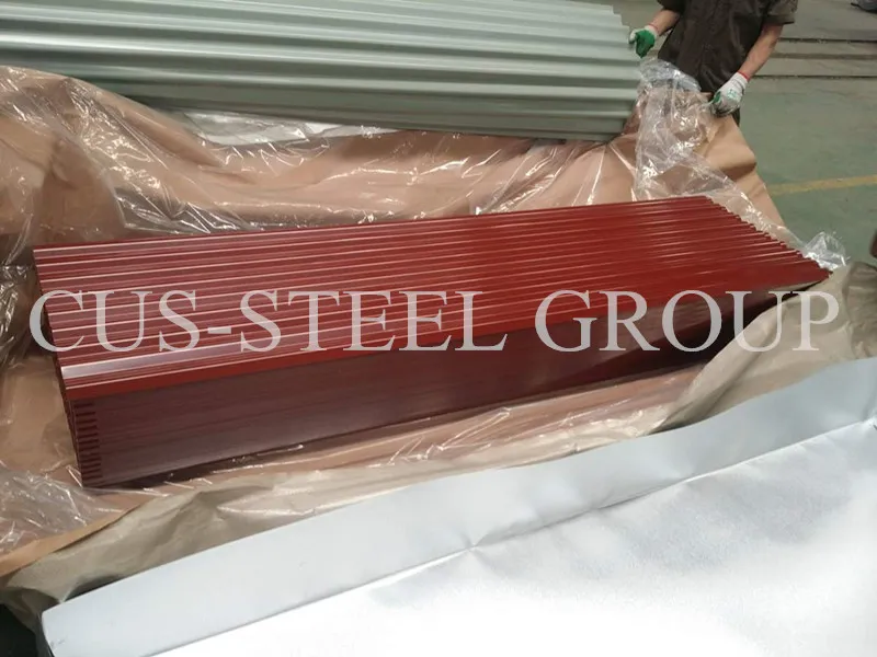 800mm Longest Lasting Color Prepintada Corrugated Roof Sheet in Peru