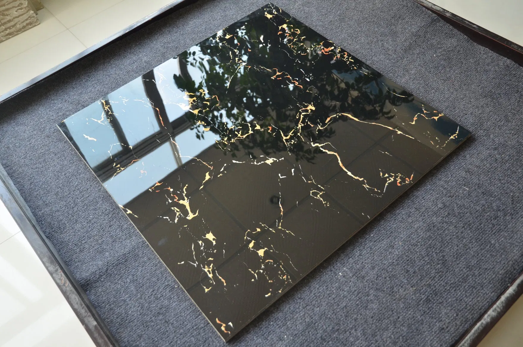 800X800 Portoro Extra Australia Style Restaurant Floor Tiles Suppliers